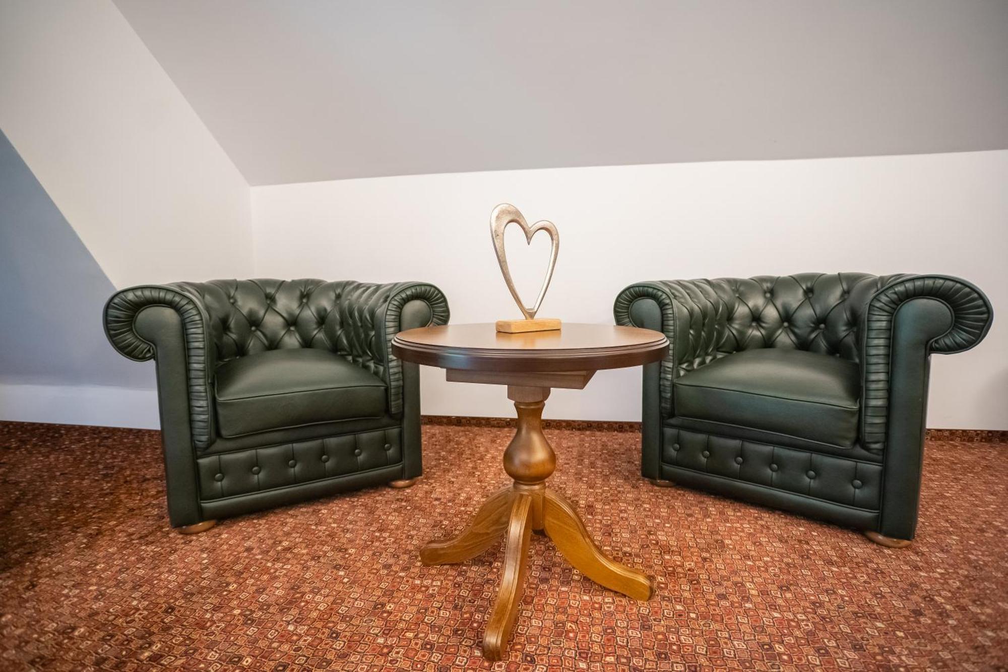 Opus Villa Σινάια Εξωτερικό φωτογραφία A pair of leather armchairs