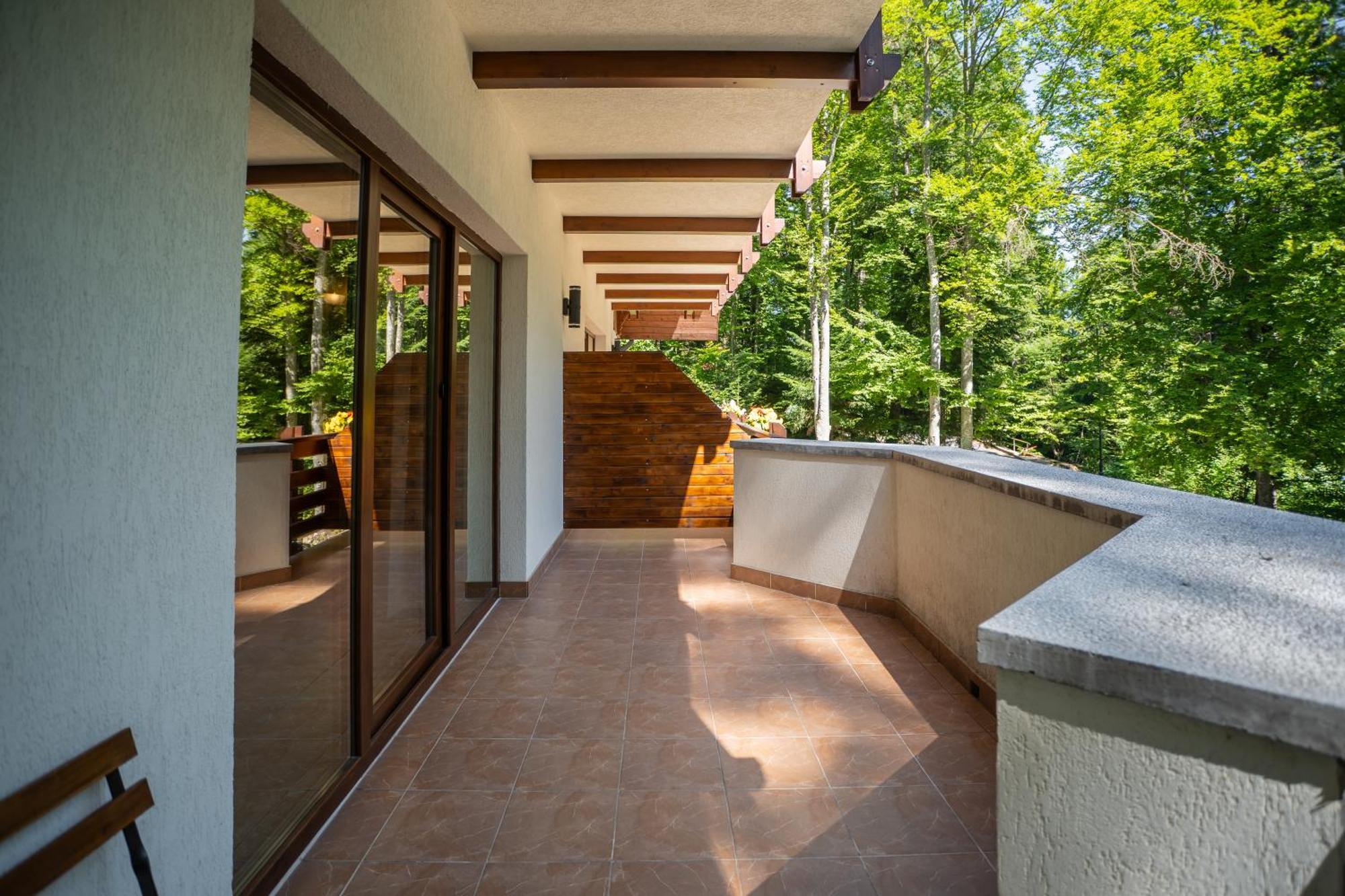 Opus Villa Σινάια Εξωτερικό φωτογραφία A balcony